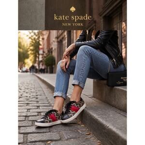 Kate Spade Keswick 2 Spade Flower Jacquard Sneakers